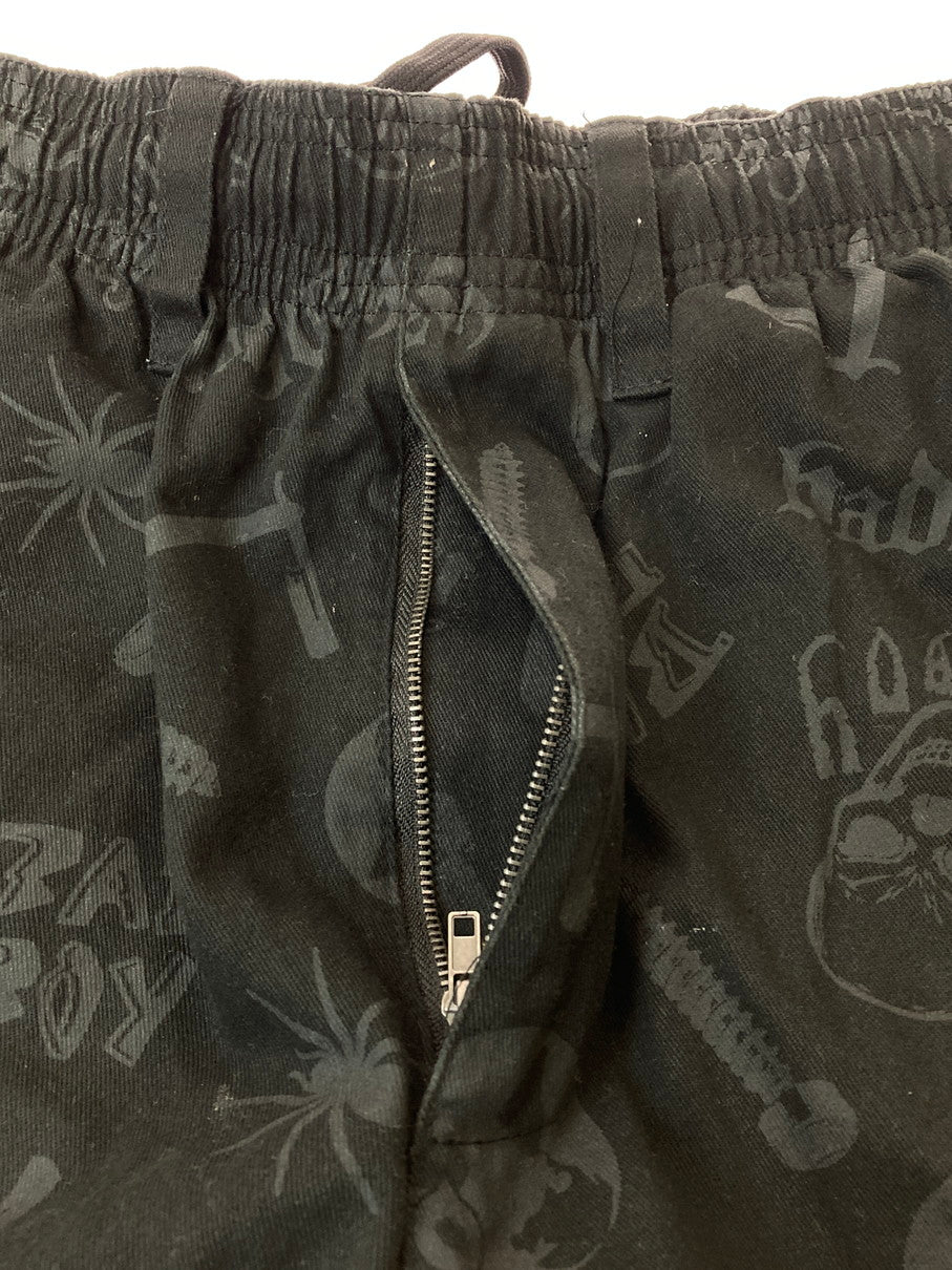 【現状渡し品】【メンズ】 BAD BOY バッドボーイ HALF PANTS ハーフパンツ ボトムス 153-250816-ks-40-min サイズ：L カラー：ブラック 万代Net店