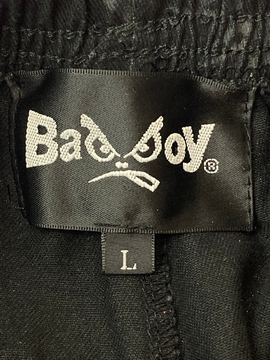 【現状渡し品】【メンズ】 BAD BOY バッドボーイ HALF PANTS ハーフパンツ ボトムス 153-250816-ks-40-min サイズ：L カラー：ブラック 万代Net店