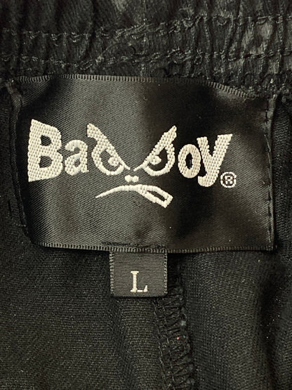 【現状渡し品】【メンズ】 BAD BOY バッドボーイ HALF PANTS ハーフパンツ ボトムス 153-250816-ks-40-min サイズ：L カラー：ブラック 万代Net店