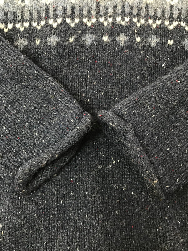 【現状渡し品】【メンズ】 L.L.BEAN エルエルビーン 80's WOOL KNIT 80r年代 ウール ニット トップス ヴィンテージ 144-260820-rt-34-tag カラー：ネイビー 万代Net店