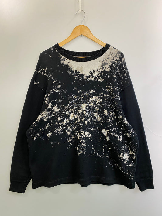 【中古品】【メンズ】 REVERVE リバーブ RV21S005 21SS LS PHOTO KNIT ロングスリーブ フォト ニット 140-250827-AS-21-min サイズ：FREE カラー：ブラック/ホワイト 万代Net店