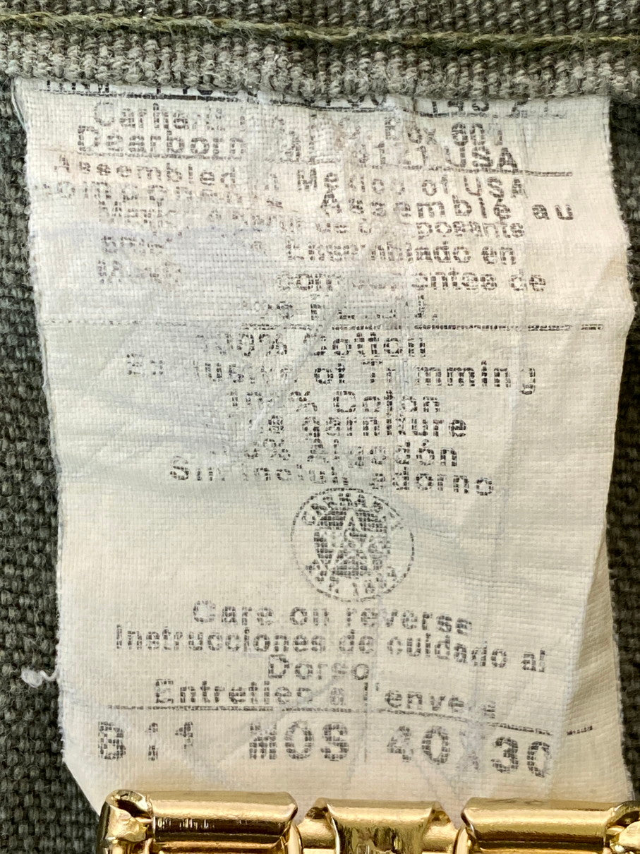 【中古品】【メンズ】 Carhartt カーハート B11 MOS PAINTER PANT ペインターパンツ ボトムス 157-250827-AS-2-min サイズ：40×30 カラー：グレー系 万代Net店