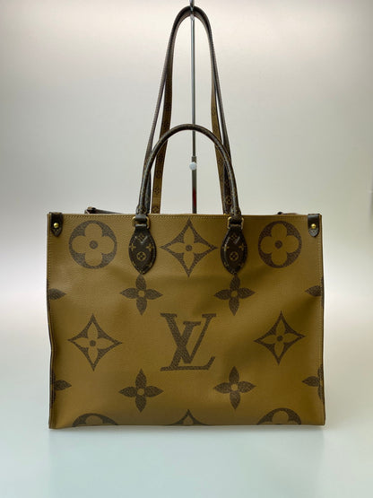 【中古品】【メンズ/レディース】 LOUIS VUITTON ルイ・ヴィトン モノグラム ジャイアント リバース オンザゴーGM M45320 ショルダー バッグ RFID確認済 179-250822-em-29-min カラー：ブラウン系（モノグラム） 万代Net店