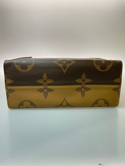 【中古品】【メンズ/レディース】 LOUIS VUITTON ルイ・ヴィトン モノグラム ジャイアント リバース オンザゴーGM M45320 ショルダー バッグ RFID確認済 179-250822-em-29-min カラー：ブラウン系（モノグラム） 万代Net店