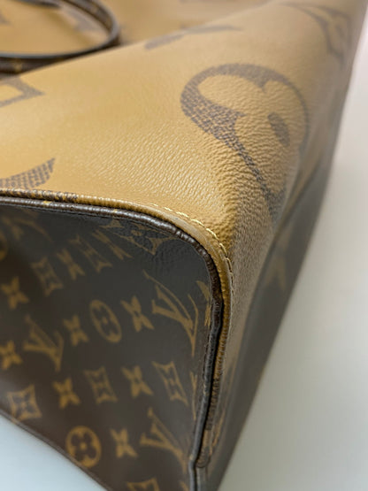【中古品】【メンズ/レディース】 LOUIS VUITTON ルイ・ヴィトン モノグラム ジャイアント リバース オンザゴーGM M45320 ショルダー バッグ RFID確認済 179-250822-em-29-min カラー：ブラウン系（モノグラム） 万代Net店