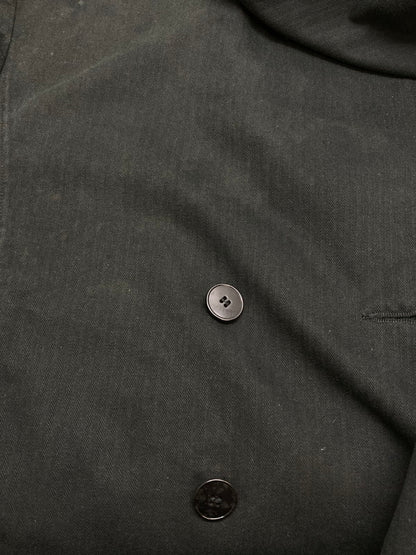 【中古品】【メンズ】 AGNES B HOMME アニエスベーオム COTTON DOUBLE JACKET コットン ダブル ジャケット アウター 141-250819-jt-07-min サイズ：50 カラー：ブラック 万代Net店