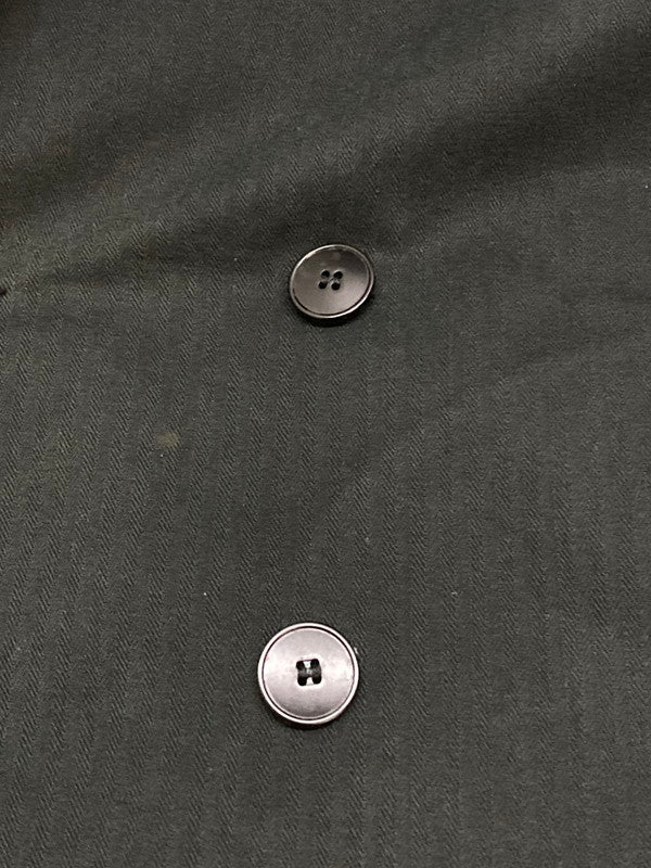 【中古品】【メンズ】 AGNES B HOMME アニエスベーオム COTTON DOUBLE JACKET コットン ダブル ジャケット アウター 141-250819-jt-07-min サイズ：50 カラー：ブラック 万代Net店