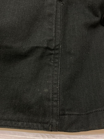 【中古品】【メンズ】 AGNES B HOMME アニエスベーオム COTTON DOUBLE JACKET コットン ダブル ジャケット アウター 141-250819-jt-07-min サイズ：50 カラー：ブラック 万代Net店