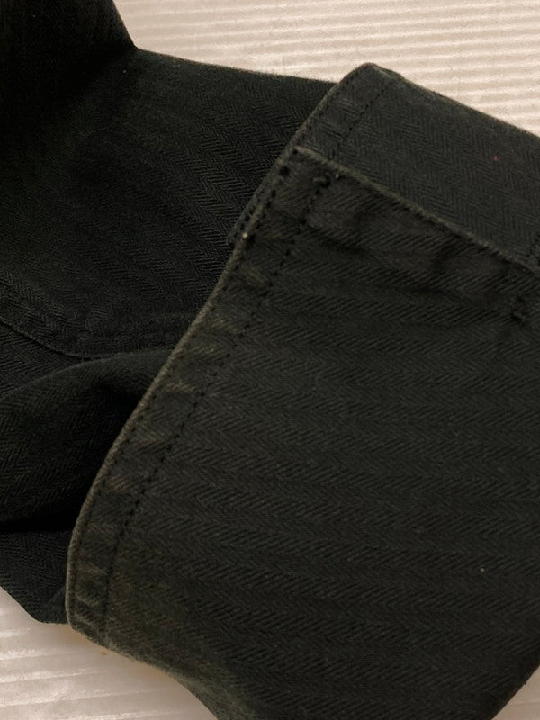 【中古品】【メンズ】 AGNES B HOMME アニエスベーオム COTTON DOUBLE JACKET コットン ダブル ジャケット アウター 141-250819-jt-07-min サイズ：50 カラー：ブラック 万代Net店