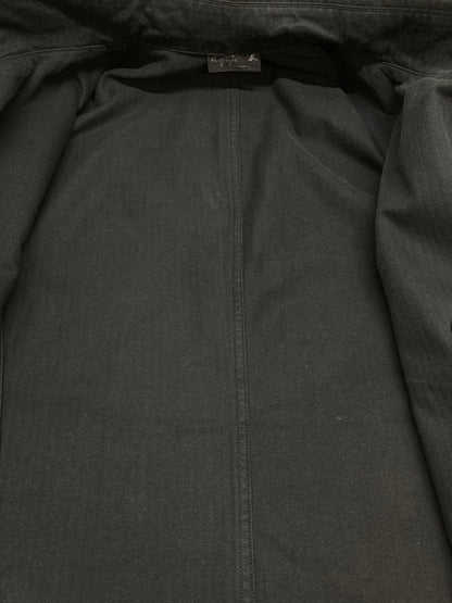 【中古品】【メンズ】 AGNES B HOMME アニエスベーオム COTTON DOUBLE JACKET コットン ダブル ジャケット アウター 141-250819-jt-07-min サイズ：50 カラー：ブラック 万代Net店
