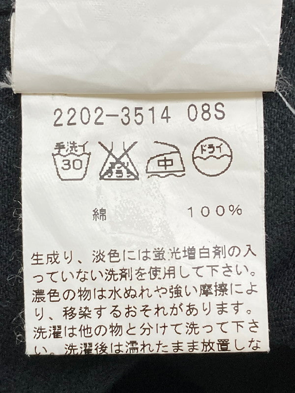 【中古品】【メンズ】 AGNES B HOMME アニエスベーオム COTTON DOUBLE JACKET コットン ダブル ジャケット アウター 141-250819-jt-07-min サイズ：50 カラー：ブラック 万代Net店