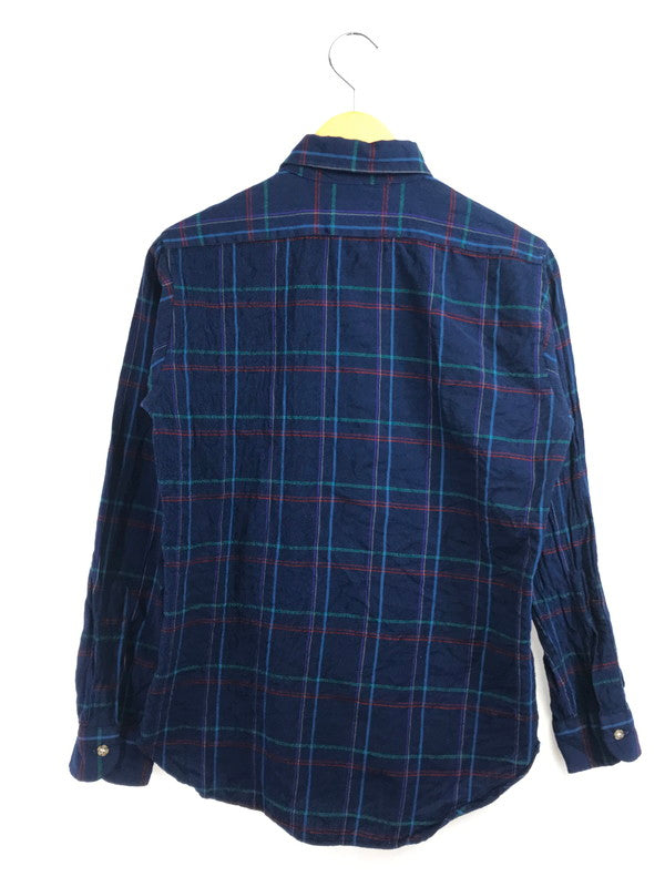 【中古品】【メンズ】 SIR PENDLETON サー ペンドルトン 70's WOOL CHECK LS SHIRT 70年代 ウール 長袖 チェック シャツ トップス ヴィンテージ 146-260820-rt-24-tag カラー：ブルー系 万代Net店