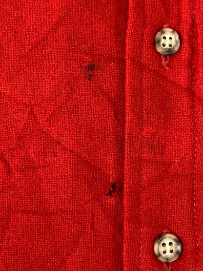 【現状渡し品】【メンズ】 PENDLETON ペンドルトン 70's WOOL L/S SHIRT 70年代 ウール ロングスリーブシャツ 長袖シャツ トップス 146-250828-yn-20-min サイズ：L カラー：レッド 万代Net店