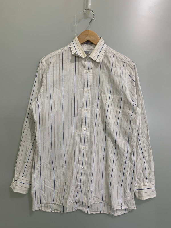【現状渡し品】【メンズ】 Christian Dior クリスチャンディオール 90's STRIPE L/S SHIRT 90年代 ストライプ ロングスリーブ シャツ 長袖シャツ トップス 146-250828-yn-23-min カラー：ホワイト 万代Net店