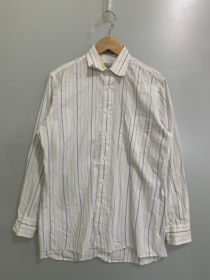 【現状渡し品】【メンズ】 Christian Dior クリスチャンディオール 90's STRIPE L/S SHIRT 90年代 ストライプ ロングスリーブ シャツ 長袖シャツ トップス 146-250828-yn-23-min カラー：ホワイト 万代Net店