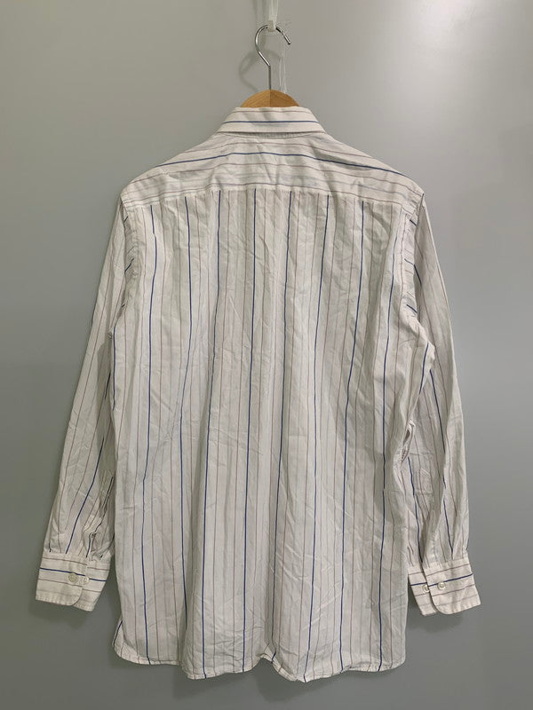 【現状渡し品】【メンズ】 Christian Dior クリスチャンディオール 90's STRIPE L/S SHIRT 90年代 ストライプ ロングスリーブ シャツ 長袖シャツ トップス 146-250828-yn-23-min カラー：ホワイト 万代Net店