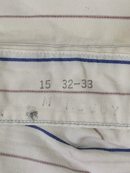 【現状渡し品】【メンズ】 Christian Dior クリスチャンディオール 90's STRIPE L/S SHIRT 90年代 ストライプ ロングスリーブ シャツ 長袖シャツ トップス 146-250828-yn-23-min カラー：ホワイト 万代Net店