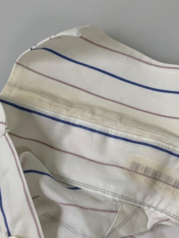 【現状渡し品】【メンズ】 Christian Dior クリスチャンディオール 90's STRIPE L/S SHIRT 90年代 ストライプ ロングスリーブ シャツ 長袖シャツ トップス 146-250828-yn-23-min カラー：ホワイト 万代Net店