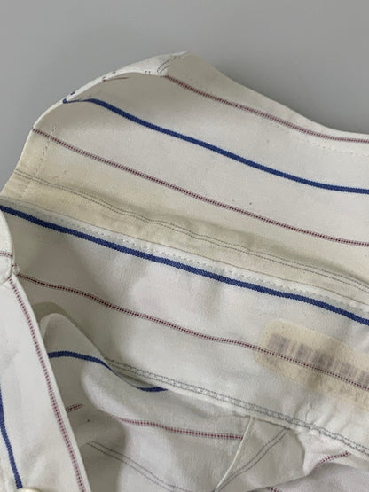 【現状渡し品】【メンズ】 Christian Dior クリスチャンディオール 90's STRIPE L/S SHIRT 90年代 ストライプ ロングスリーブ シャツ 長袖シャツ トップス 146-250828-yn-23-min カラー：ホワイト 万代Net店