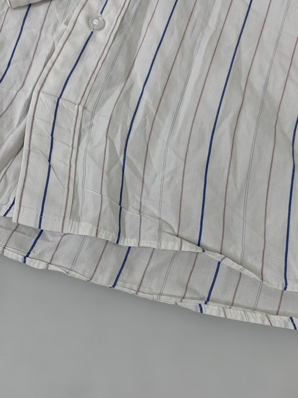 【現状渡し品】【メンズ】 Christian Dior クリスチャンディオール 90's STRIPE L/S SHIRT 90年代 ストライプ ロングスリーブ シャツ 長袖シャツ トップス 146-250828-yn-23-min カラー：ホワイト 万代Net店