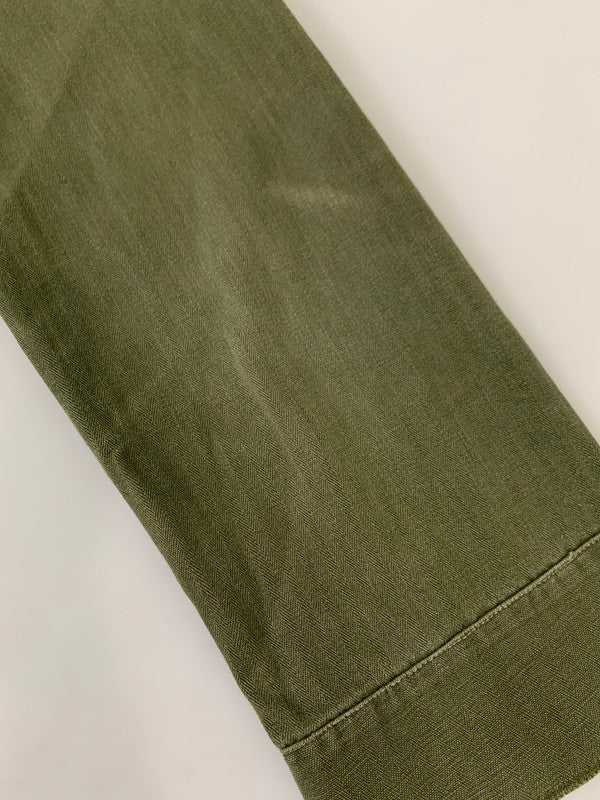 【中古品】【メンズ】 オランダ軍 M43 HERRINGBONE JACKET ヘリンボーン ジャケット アウター 146-250828-yn-22-min カラー：オリーブグリーン 万代Net店