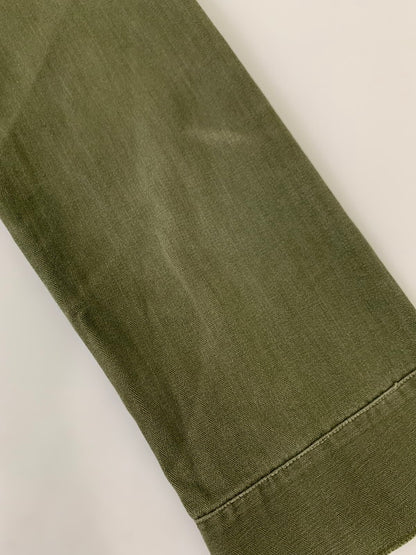 【中古品】【メンズ】 オランダ軍 M43 HERRINGBONE JACKET ヘリンボーン ジャケット アウター 146-250828-yn-22-min カラー：オリーブグリーン 万代Net店
