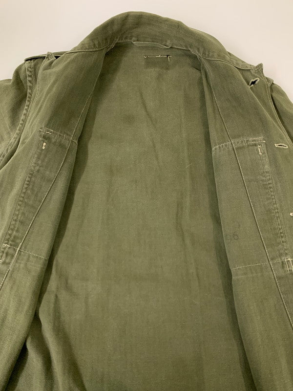 【中古品】【メンズ】 オランダ軍 M43 HERRINGBONE JACKET ヘリンボーン ジャケット アウター 146-250828-yn-22-min カラー：オリーブグリーン 万代Net店