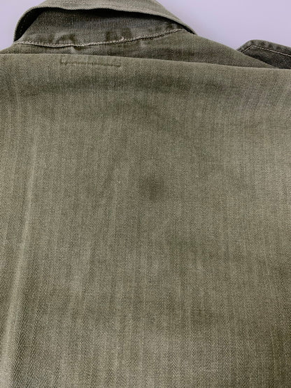 【中古品】【メンズ】 オランダ軍 M43 HERRINGBONE JACKET ヘリンボーン ジャケット アウター 146-250828-yn-22-min カラー：オリーブグリーン 万代Net店