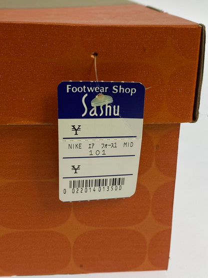 【現状渡し品】【メンズ】 NIKE ナイキ 624039-101 2001年製 AIR FORCE 1 MID B 靴 シューズ スニーカー SNEAKERS 160-250820-ks-12-min サイズ：27.5cm カラー：WHITE/BLACK 万代Net店