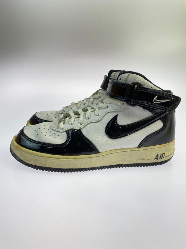 【現状渡し品】【メンズ】 NIKE ナイキ 624039-101 2001年製 AIR FORCE 1 MID B 靴 シューズ スニーカー SNEAKERS 160-250820-ks-12-min サイズ：27.5cm カラー：WHITE/BLACK 万代Net店