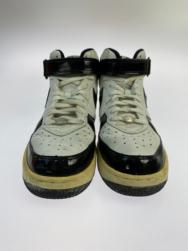 【現状渡し品】【メンズ】 NIKE ナイキ 624039-101 2001年製 AIR FORCE 1 MID B 靴 シューズ スニーカー SNEAKERS 160-250820-ks-12-min サイズ：27.5cm カラー：WHITE/BLACK 万代Net店