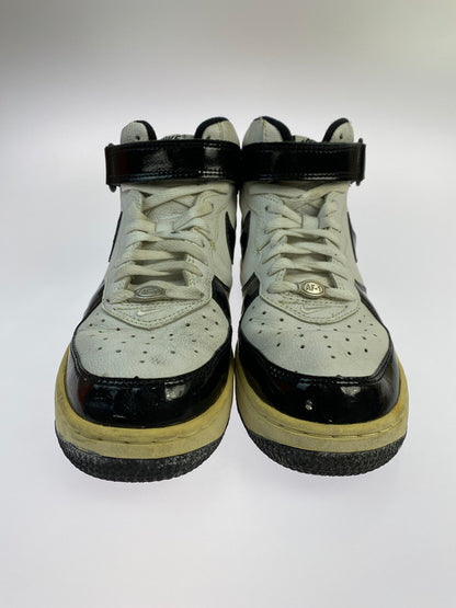 【現状渡し品】【メンズ】 NIKE ナイキ 624039-101 2001年製 AIR FORCE 1 MID B 靴 シューズ スニーカー SNEAKERS 160-250820-ks-12-min サイズ：27.5cm カラー：WHITE/BLACK 万代Net店