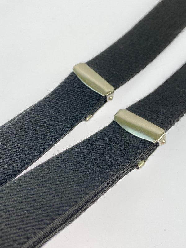 【中古美品】【メンズ】 CALEE キャリー LEATHER SUSPENDER レザー サスペンダー 服飾雑貨 アクセサリー 208-250909-kk-15-min サイズ：F カラー：ブラック 万代Net店