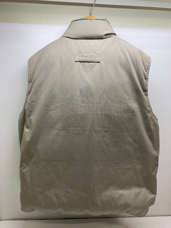 【中古品】【メンズ】 CABELAS カベラス 90S GOOSE DOWN VEST 90年代 グース ダウン ベスト アウター 146-250819-jt-14-min サイズ：L カラー：グレージュ系 万代Net店