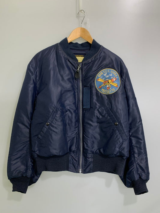 【中古品】【メンズ】 Buzz Rickson's バズリクソンズ TYPE B-15C MOSQUITO FLIGHT JACKET モスキート フライトジャケット アウター 145-250821-yn-11-min サイズ：42 カラー：ネイビー 万代Net店