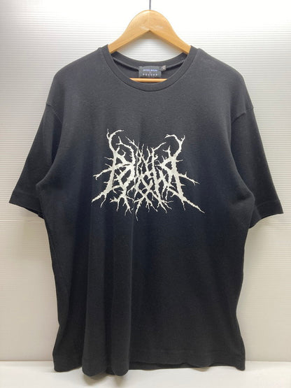 【中古品】【メンズ】 ANTON LISIN アントンリシン 19AW HANKYU T-SHIRT ハンキューＴシャツ 半袖 トップス 141-250924-kk-25-min サイズ：XS カラー：ブラック 万代Net店