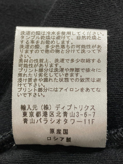 【中古品】【メンズ】 ANTON LISIN アントンリシン 19AW HANKYU T-SHIRT ハンキューＴシャツ 半袖 トップス 141-250924-kk-25-min サイズ：XS カラー：ブラック 万代Net店