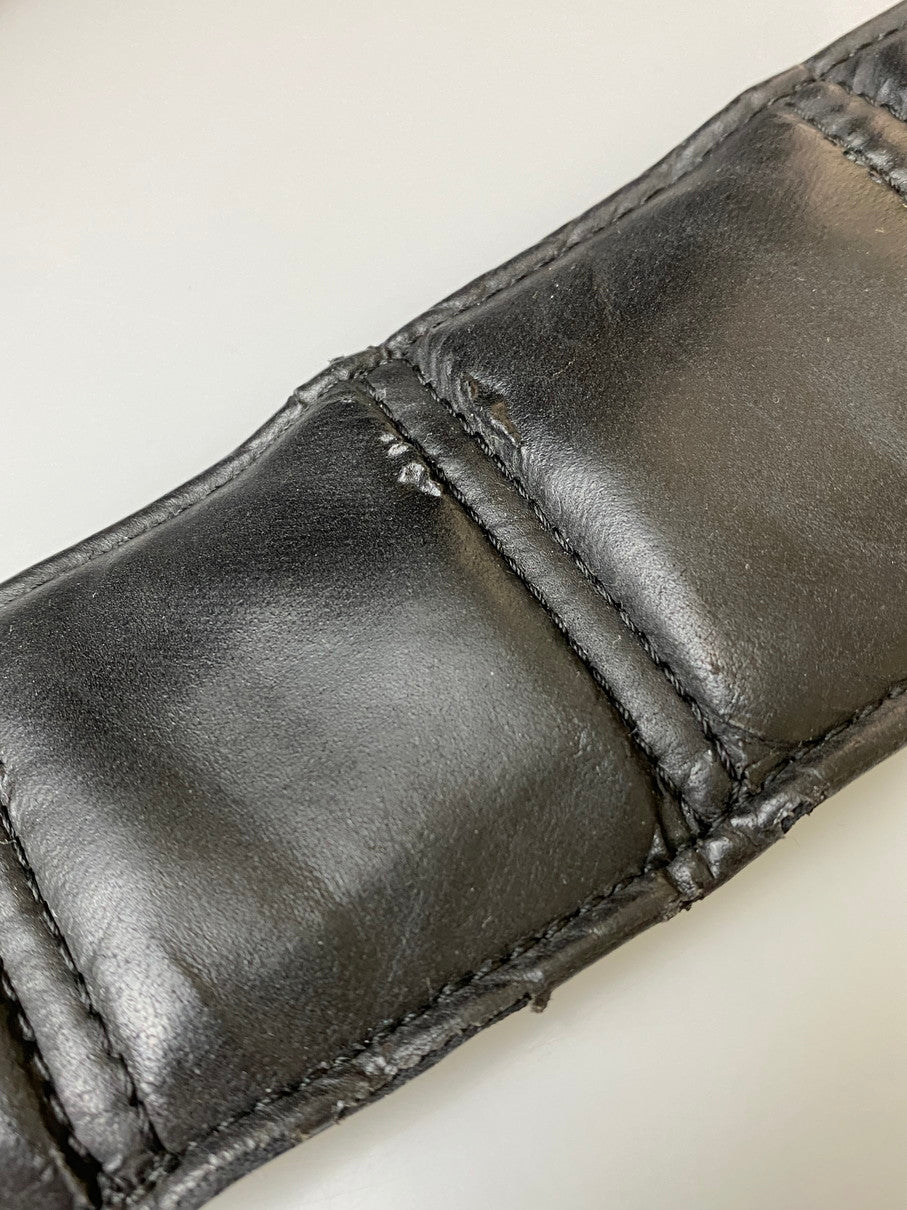 【中古品】【メンズ】 TUMI トゥミ エクスパンダブル レザー ブラック ビジネスバッグ 9614DH 鞄 カバン 188-250822-em-52-min カラー：ブラック 万代Net店
