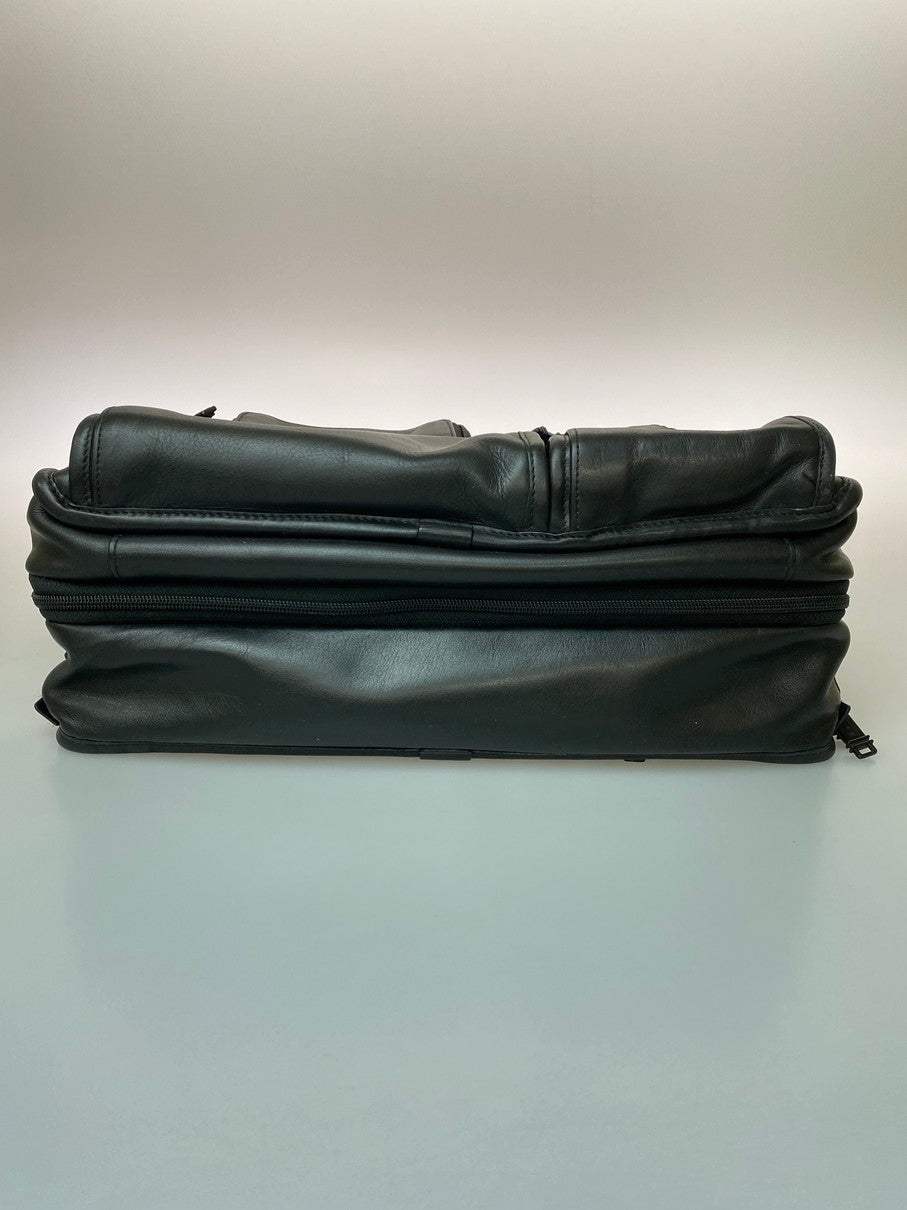 【中古品】【メンズ】 TUMI トゥミ エクスパンダブル レザー ブラック ビジネスバッグ 9614DH 鞄 カバン 188-250822-em-52-min カラー：ブラック 万代Net店