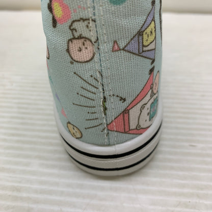 【中古美品】【キッズ】 すみっコぐらしすみっコキャンプ ハイカットスニーカー プライズ景品 おもちゃ 039-251005-kk-10-min サイズ：22cm カラー：ブルー 万代Net店