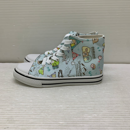 【中古美品】【キッズ】 すみっコぐらしすみっコキャンプ ハイカットスニーカー プライズ景品 おもちゃ 039-251005-kk-10-min サイズ：22cm カラー：ブルー 万代Net店