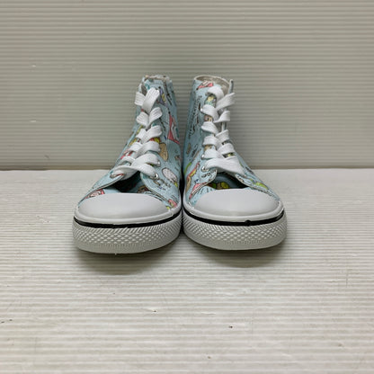 【中古美品】【キッズ】 すみっコぐらしすみっコキャンプ ハイカットスニーカー プライズ景品 おもちゃ 039-251005-kk-10-min サイズ：22cm カラー：ブルー 万代Net店