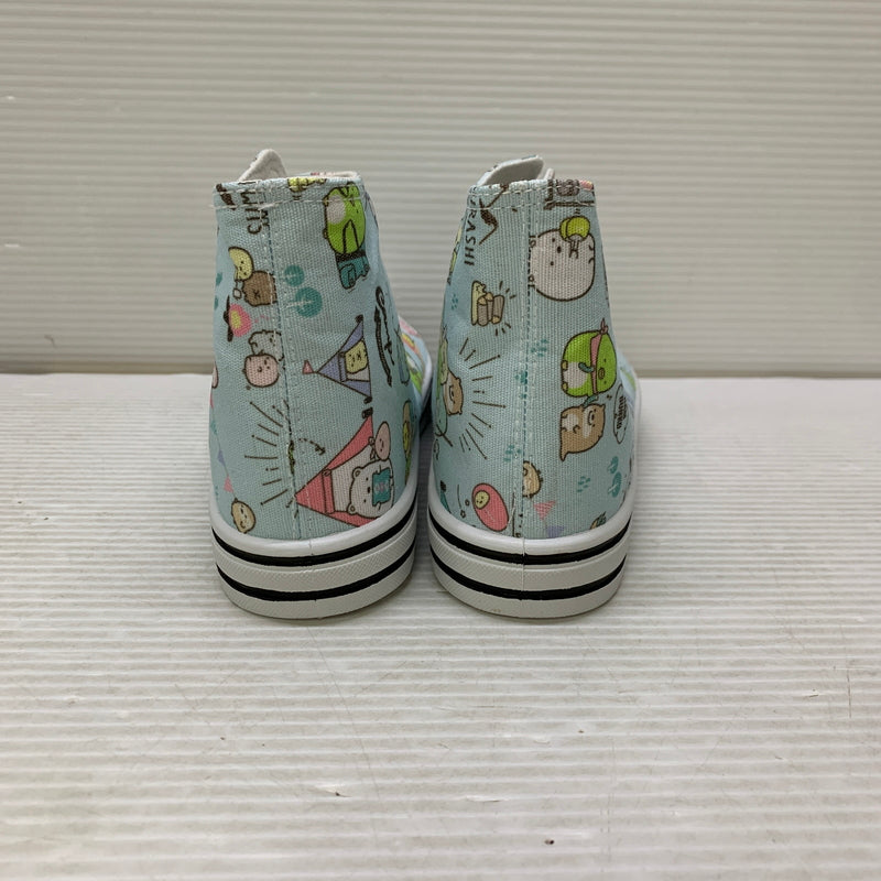 【中古美品】【キッズ】 すみっコぐらしすみっコキャンプ ハイカットスニーカー プライズ景品 おもちゃ 039-251005-kk-10-min サイズ：22cm カラー：ブルー 万代Net店
