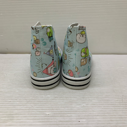 【中古美品】【キッズ】 すみっコぐらしすみっコキャンプ ハイカットスニーカー プライズ景品 おもちゃ 039-251005-kk-10-min サイズ：22cm カラー：ブルー 万代Net店