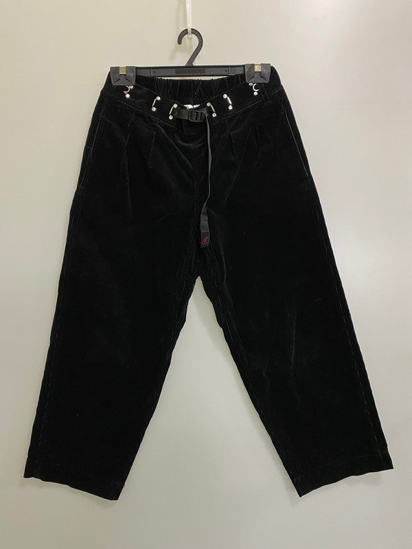 【中古品】【メンズ】 Gramicci グラミチ CHAOPANIC チャオパニック 別注 コーデュロイ ワイド タック パンツ GMP-21F1927 メンズ ボトムス 155-250825-em-13-min サイズ：S カラー：ブラック 万代Net店