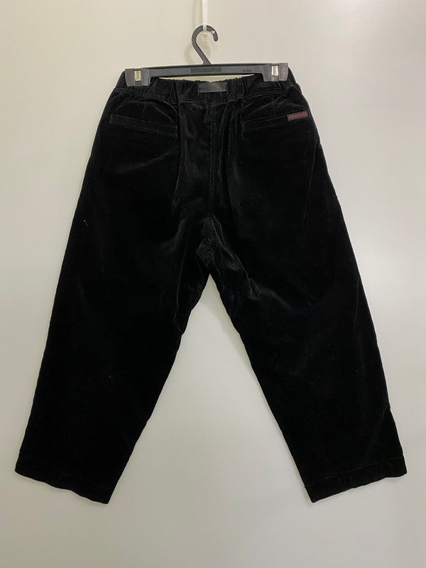 【中古品】【メンズ】 Gramicci グラミチ CHAOPANIC チャオパニック 別注 コーデュロイ ワイド タック パンツ GMP-21F1927 メンズ ボトムス 155-250825-em-13-min サイズ：S カラー：ブラック 万代Net店