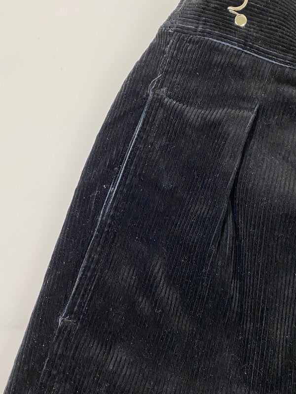 【中古品】【メンズ】 Gramicci グラミチ CHAOPANIC チャオパニック 別注 コーデュロイ ワイド タック パンツ GMP-21F1927 メンズ ボトムス 155-250825-em-13-min サイズ：S カラー：ブラック 万代Net店