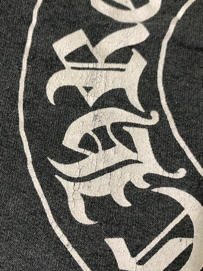 【中古品】【メンズ】 CHROME HEARTS クロムハーツ 90's OLD HORSESHOE PULLOVER HOODIE オールド ホースシュー プルオーバーフーディー パーカー トップス 190-250821-yn-01-min サイズ：M カラー：ダークグレー 万代Net店