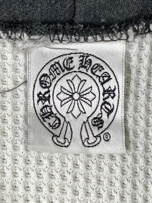 【中古品】【メンズ】 CHROME HEARTS クロムハーツ 90's OLD HORSESHOE PULLOVER HOODIE オールド ホースシュー プルオーバーフーディー パーカー トップス 190-250821-yn-01-min サイズ：M カラー：ダークグレー 万代Net店