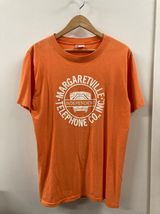 【中古品】【メンズ】 USED 90S INDEPENDENT TEE ユーズド 半袖 Ｔシャツ 90年代 メンズ トップス 146-250822-em-11-min サイズ：M カラー：オレンジ 万代Net店